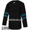 San Jose Sharks Trikot Blank Adidas Alternate 2018-19 Authentic - Kinder